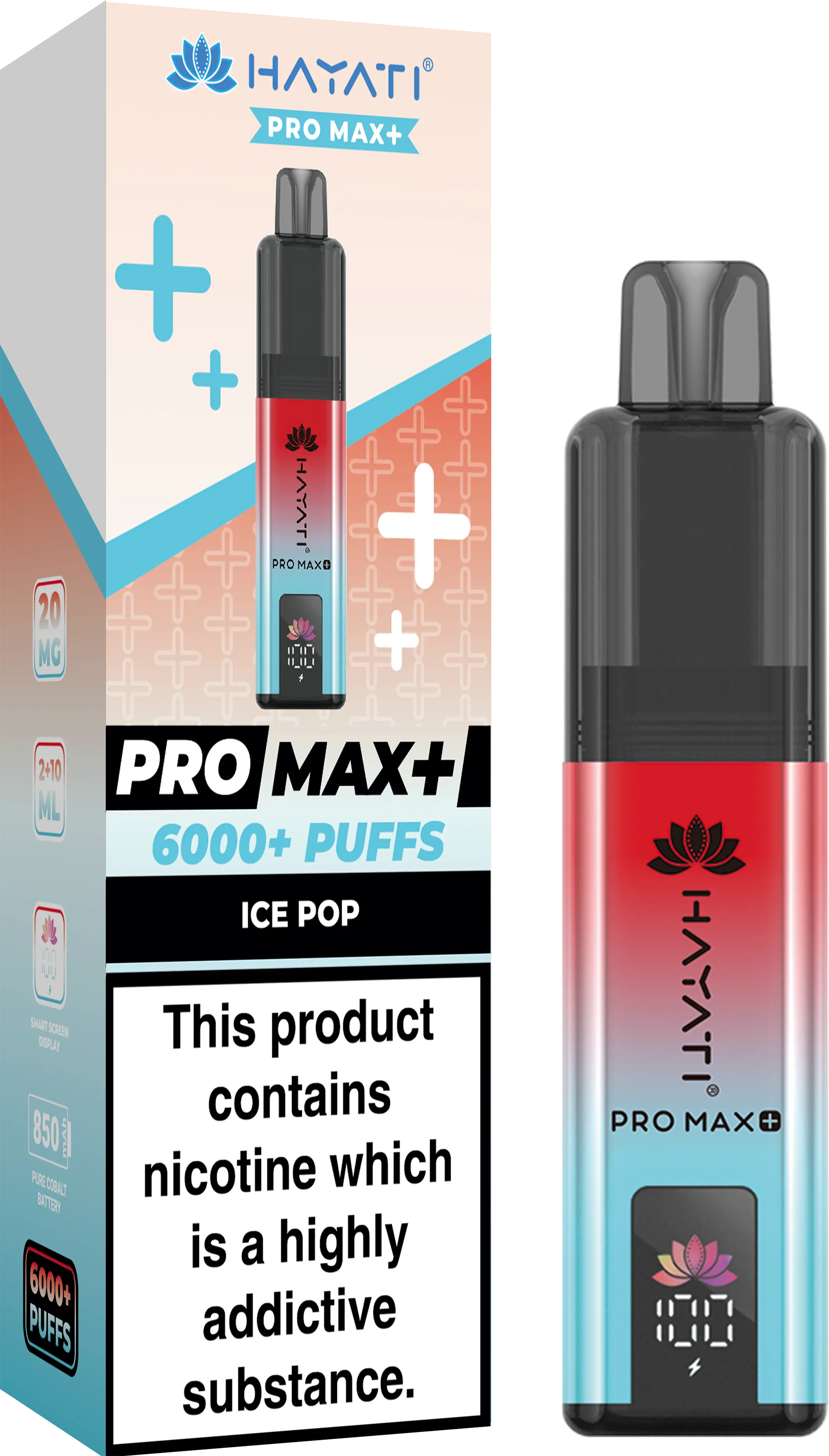 Hayati Pro Max 6000 Puffs Disposable Vape Pack of 10 - Vape wholesale supplies